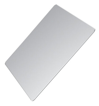 CABLETIME μεταλλικό mouse pad CT-MP24-AS, 246x202x2mm, ασημί & μαύρο