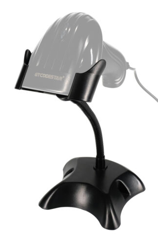 GTCODESTAR βάση για barcode scanner GTC-STAND, εύκαμπτος μεταλλικός βραχίονας, μαύρη