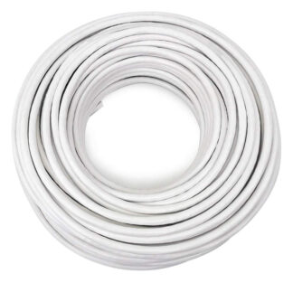 CABLEL καλώδιο ρεύματος NYMHY HO5VV-F 3x 4mm², 300/750V, 100m, λευκό