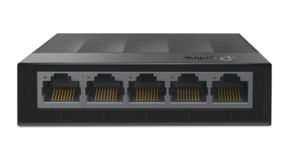 TP-LINK desktop switch LiteWave LS1005G, 5-port 10/100/1000Mbps, Ver 5.40
