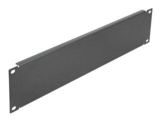 POWERTECH κάλυμμα panel NETW-0050 για rack 19"/2U, μεταλλικό, μαύρο