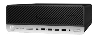 HP PC ProDesk 600 G4 SFF, Refurbished Grade A Repainted, i3-8100, 8/256GB M.2, FreeDOS
