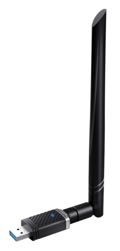 POWERTECH ασύρματος USB αντάπτορας δικτύου PT-1132, 1300Mbps, 2.4/5GHz