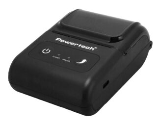 POWERTECH φορητός θερμικός εκτυπωτής αποδείξεων PT-1508, USB-C/Bluetooth, μαύρος